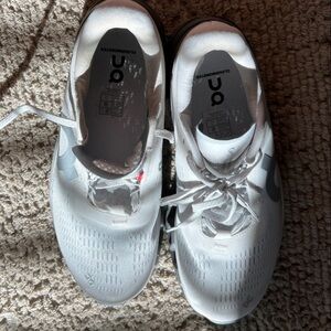 On Running  CloudMonster White Running Shoes